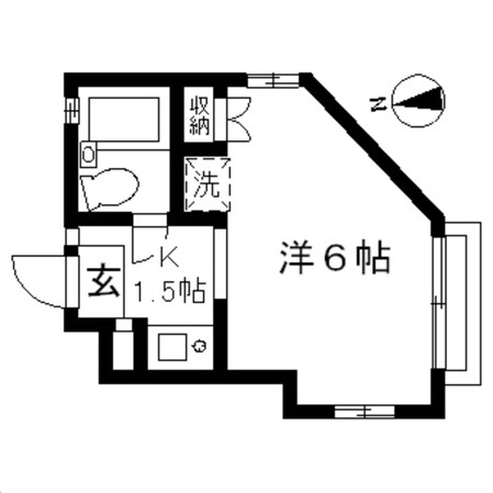 ルーブル子安の物件間取画像